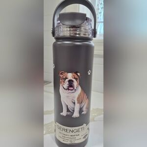 Bull Dog Serengeti Dark Brown Water Bottle